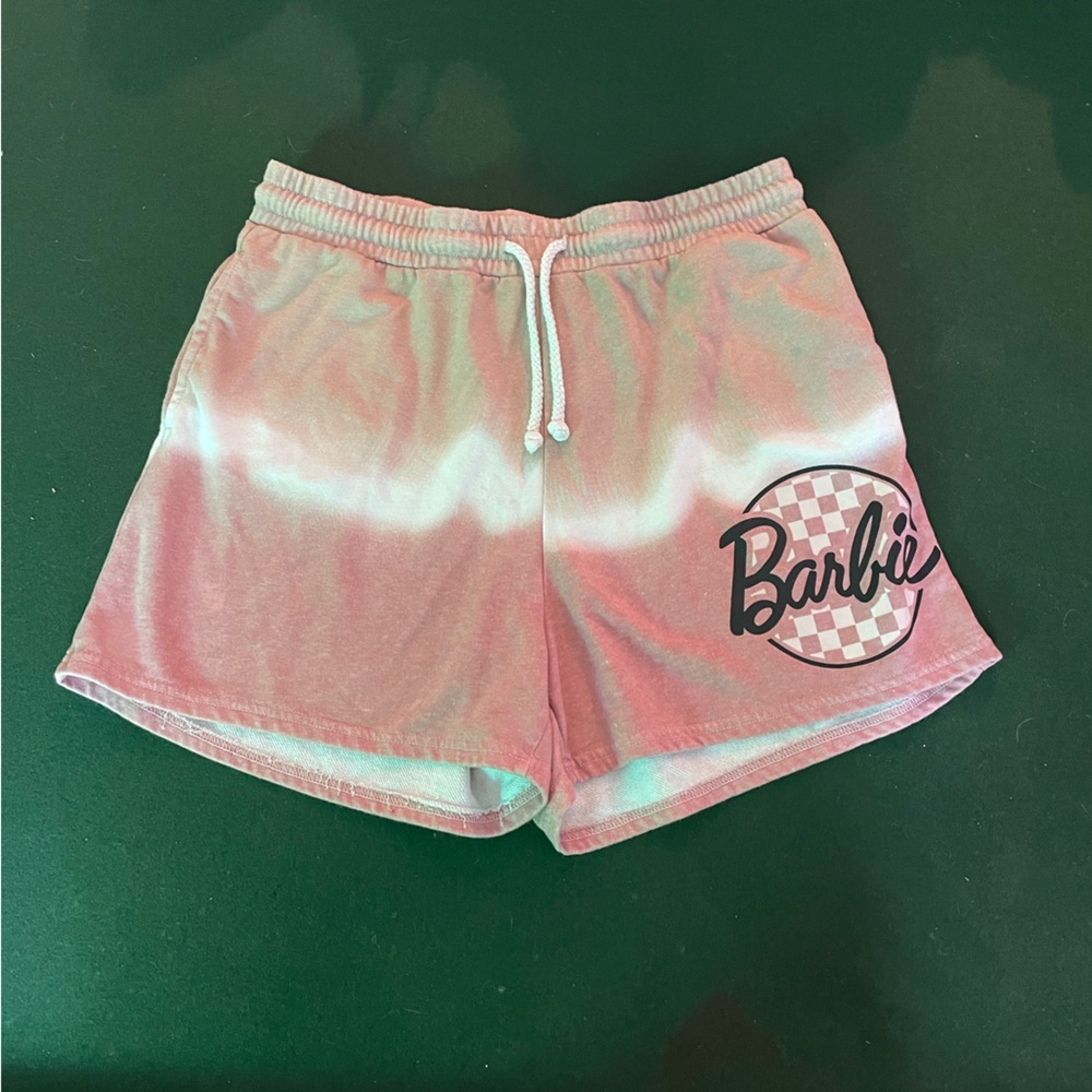 Barbie Tie Dye Sweat Shorts NWOT